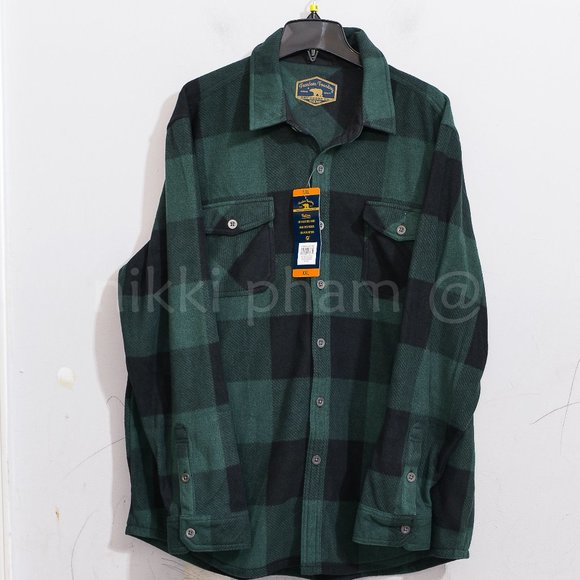 NWT Men’s Super Plush Shirt Jacket Freedom Foundry - Picture 2 of 6